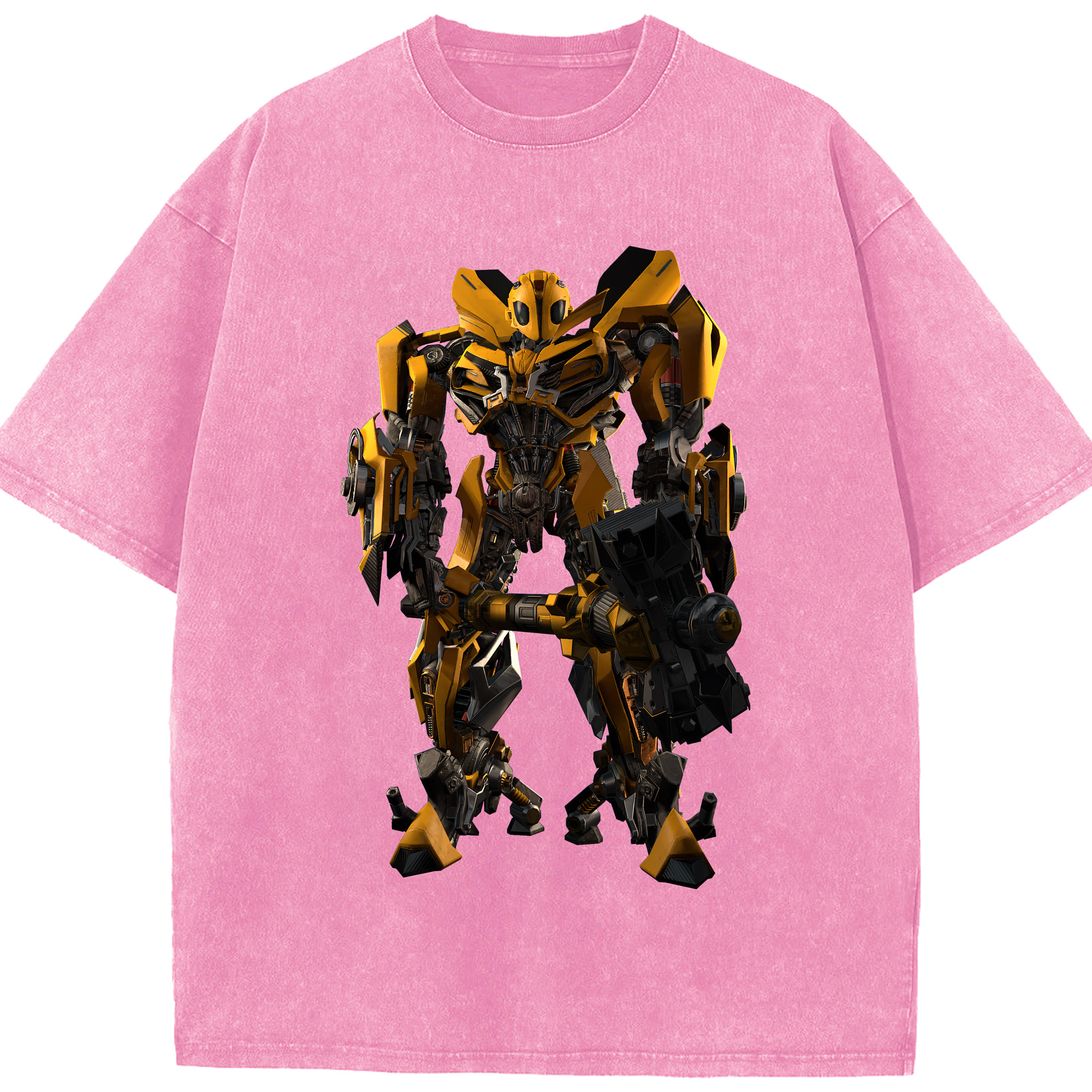 （画像用） Transformers トランスフォーマー 綿100% ヴィンテージ風 半袖Tシャツ（フロントプリント）